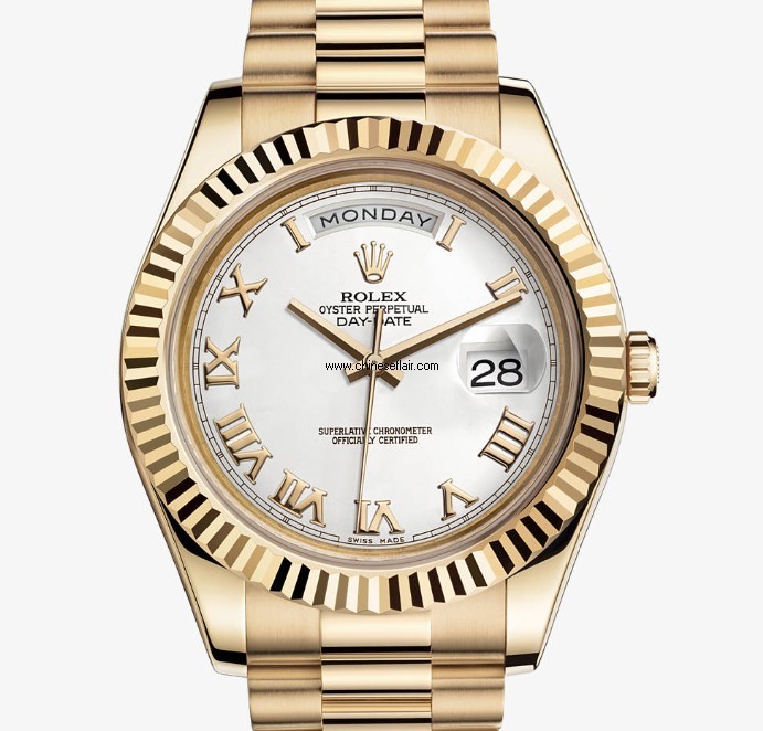 Rolex Date-Day II 41 mm yellow gold Watch